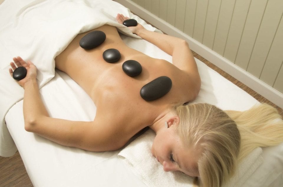 Hot Stone Massage at AQUA Spa